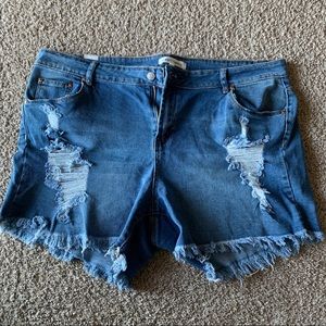 Jean shorts